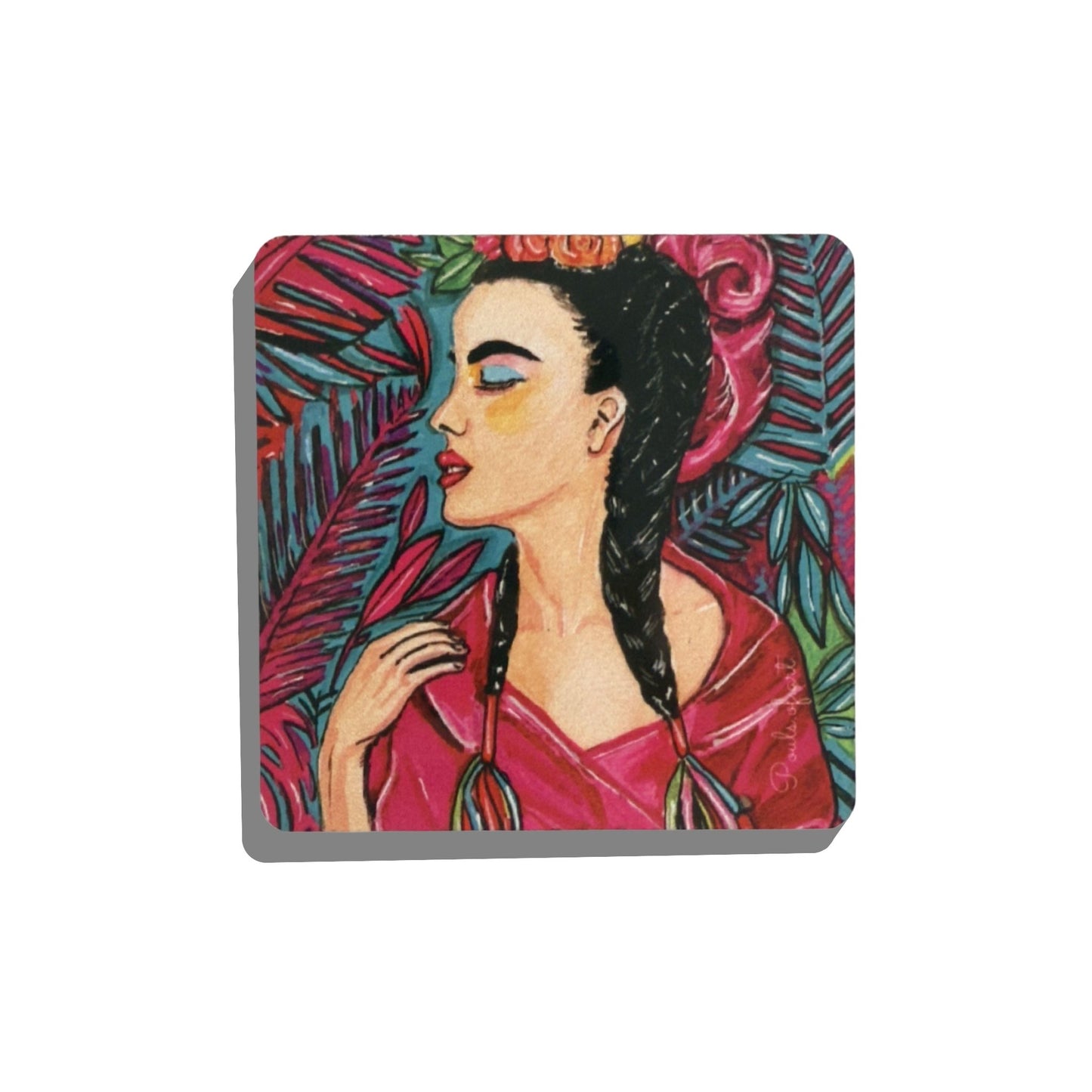Rosa Coaster