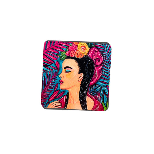 Rosa Fridge Magnet