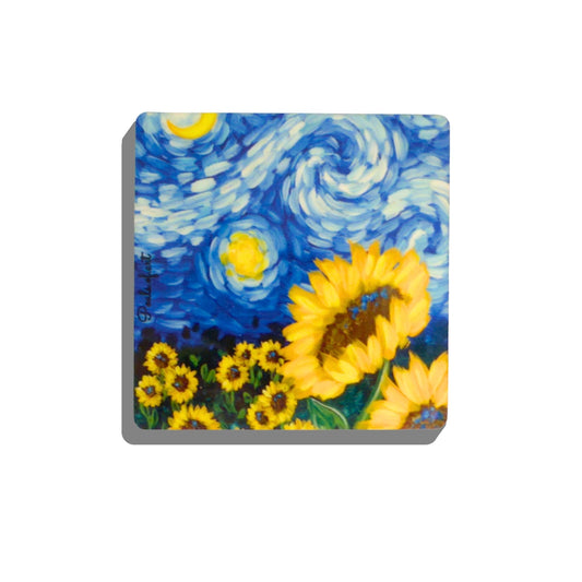 Starry Sunflower Coaster